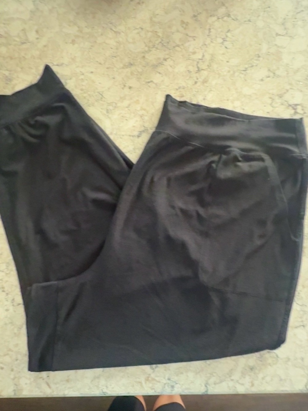 Old Navy Active Cloud+ Extra High Rise Joggers Black 3X Go-Dry Athleisure